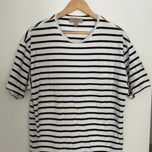 Striped Burberry T-Shirt (Size M)
